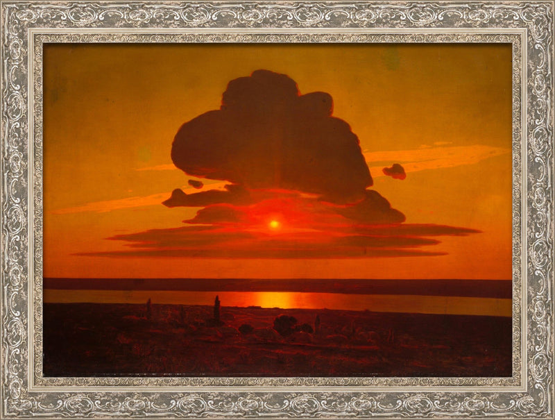 Red Sunset on the Dnieper – Arkhip Kuindzhi, 1905