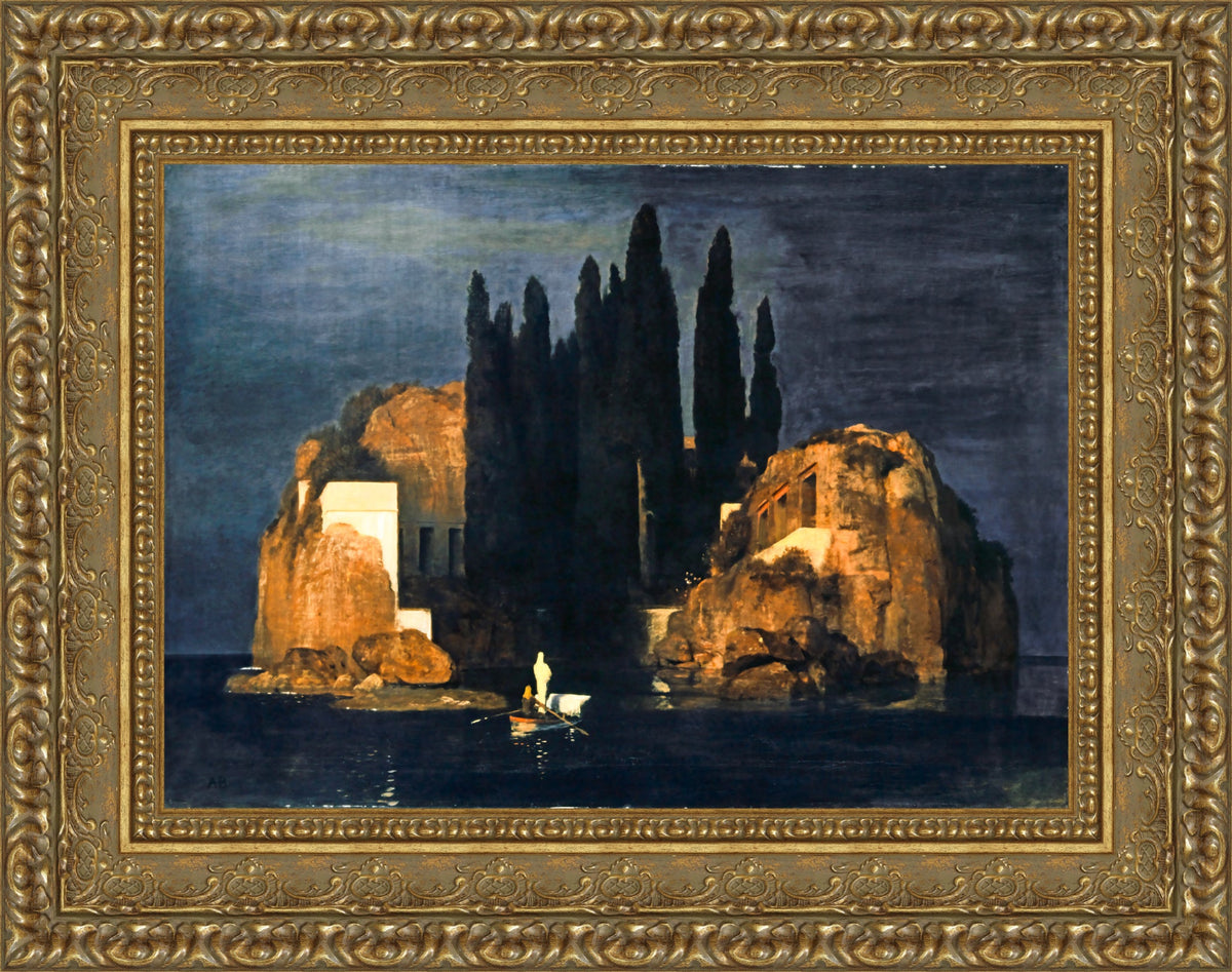 Isle of the Dead – Arnold Böcklin, 1880 (Basel Version)