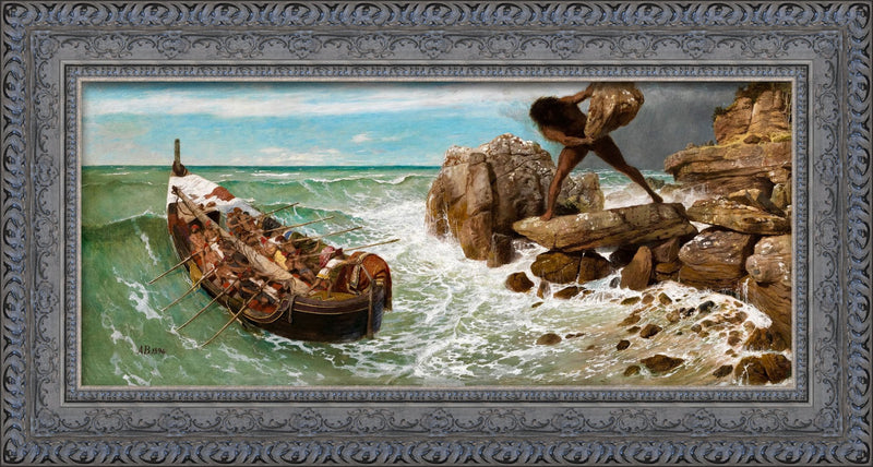 Odysseus And Polyphemus – Arnold Böcklin, 1896