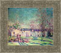 Silver frame