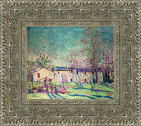 Silver frame