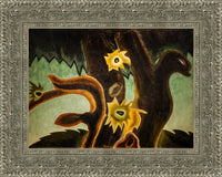 Silver frame