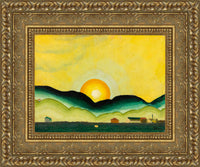 Gold frame
