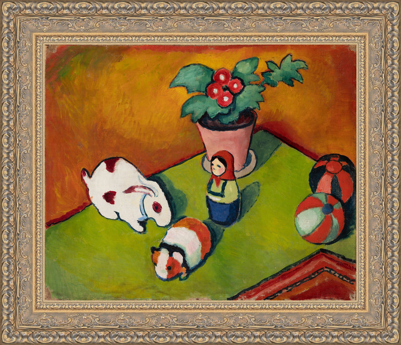 Little Walter's Toys – August Macke, 1913