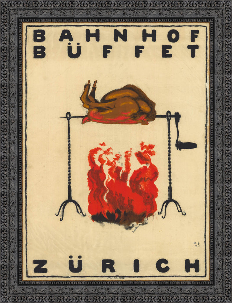 Bahnhof Buffet Zürich – Augusto Giacometti, 1916
