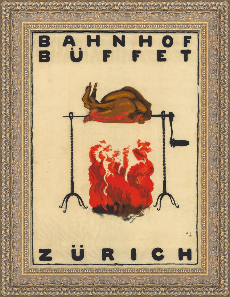 Bahnhof Buffet Zürich – Augusto Giacometti, 1916