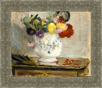 Silver frame