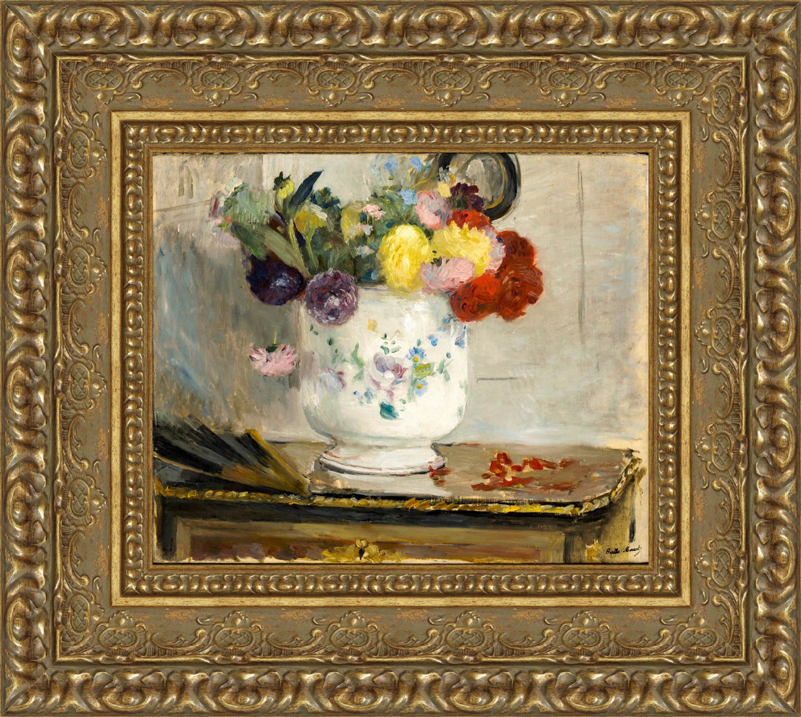 Dahlias – Berthe Morisot, 1885