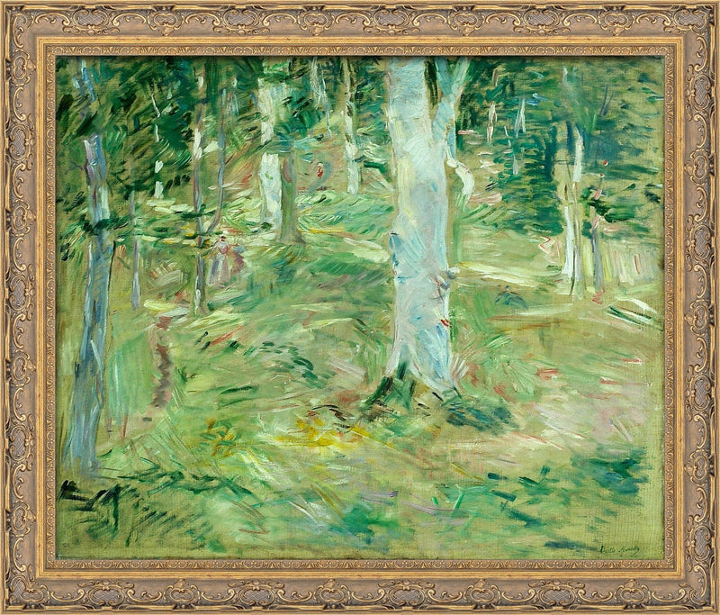 The Forest of Compiègne (Forêt de Compiègne) – Berthe Morisot, 1885