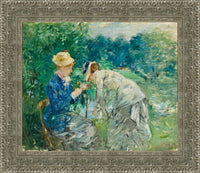 Silver frame