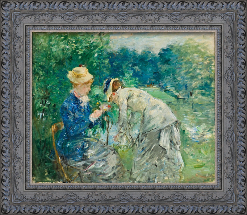 In The Bois De Boulogne – Berthe Morisot, 1879