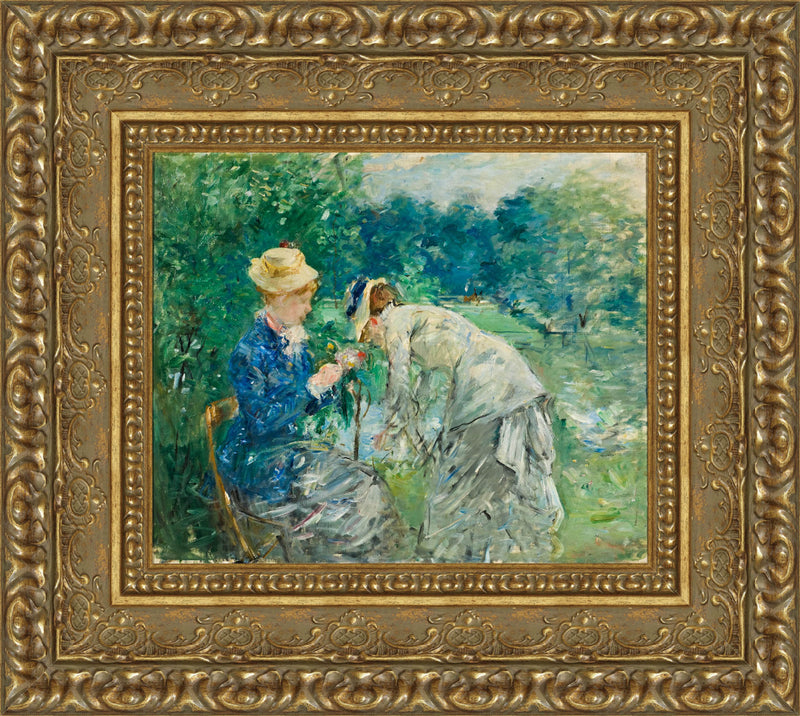 In The Bois De Boulogne – Berthe Morisot, 1879