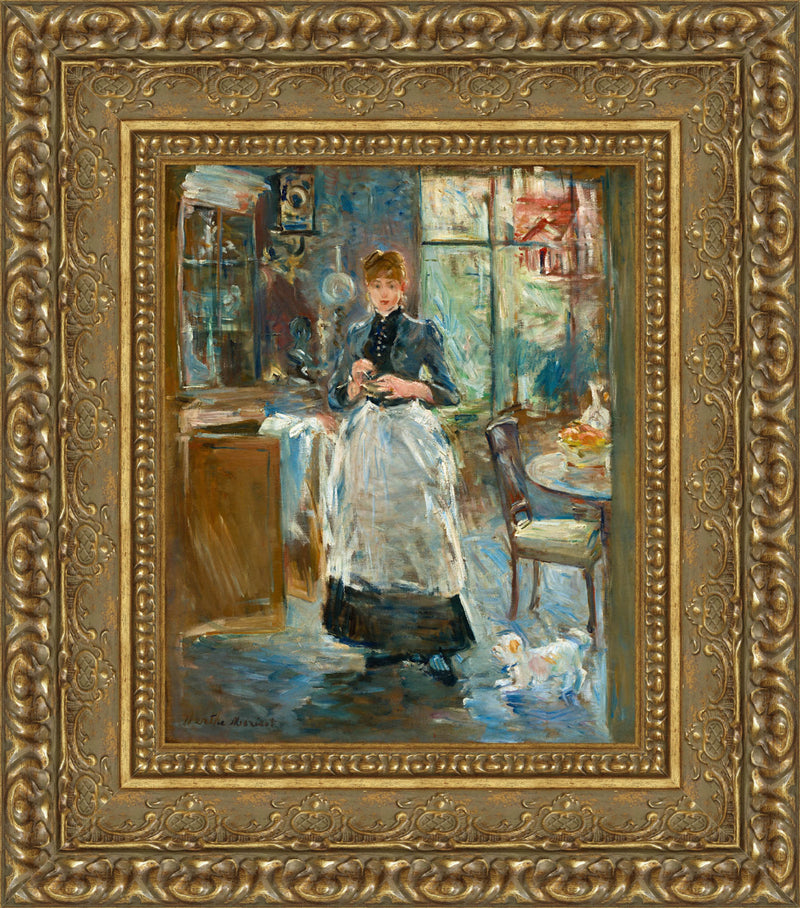 In the Dining Room – Berthe Morisot, 1886