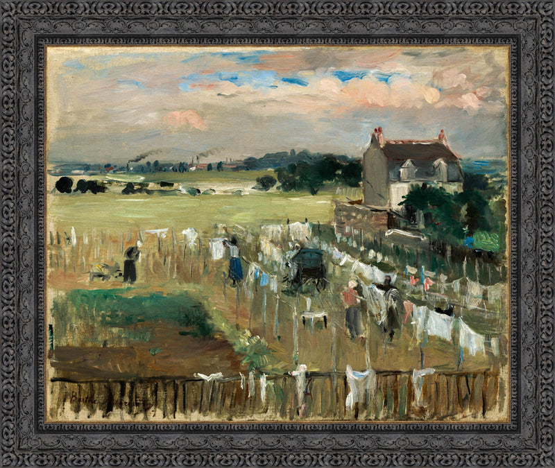 Laundry – Berthe Morisot, 1875