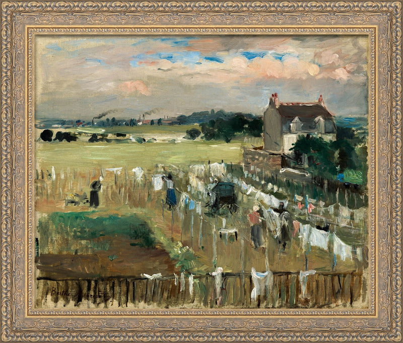 Laundry – Berthe Morisot, 1875