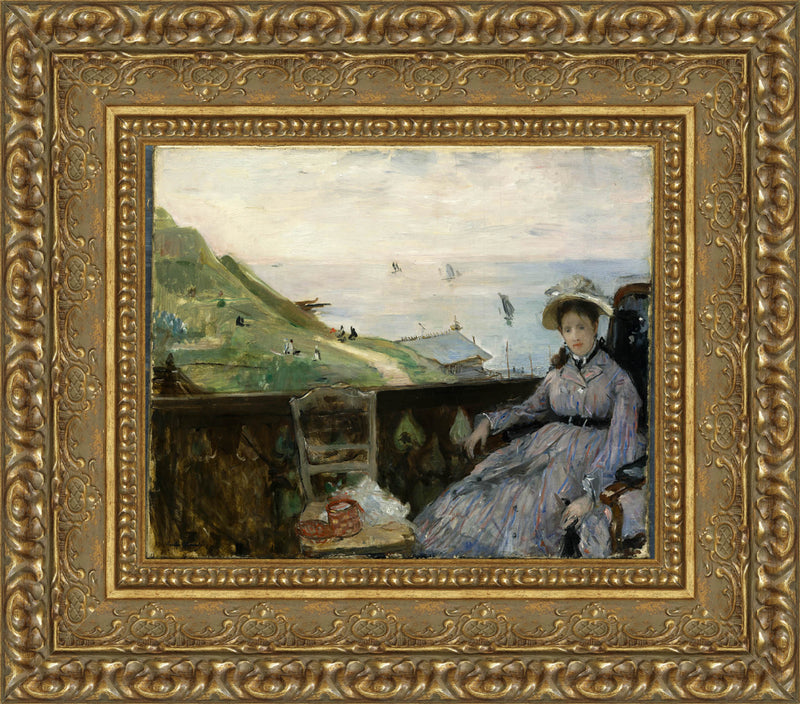 On The Terrace – Berthe Morisot, 1874