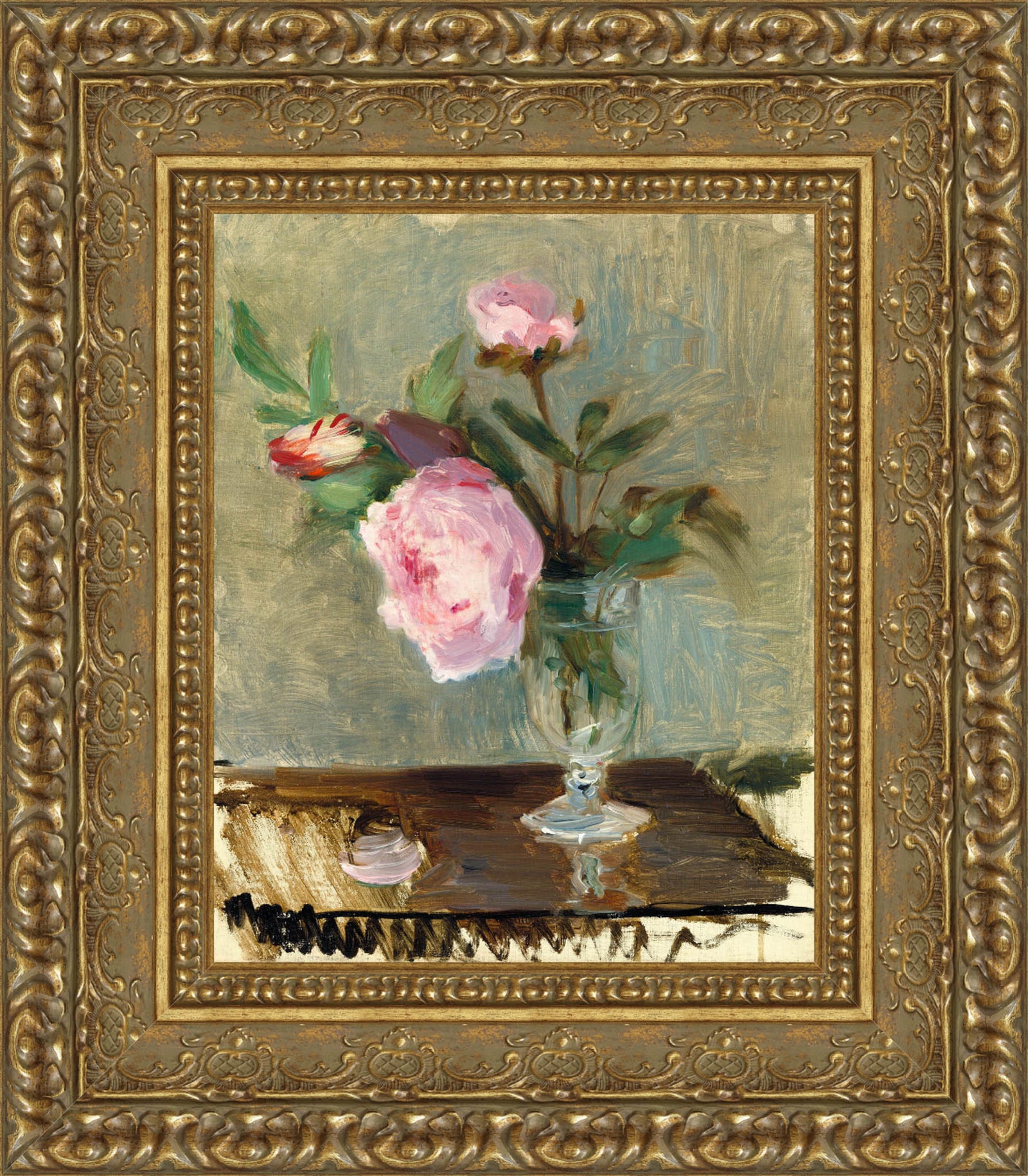 Peonies – Berthe Morisot, c. 1869