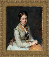 Portrait of a Woman – Berthe Morisot, c. 1885