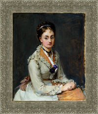 Silver frame