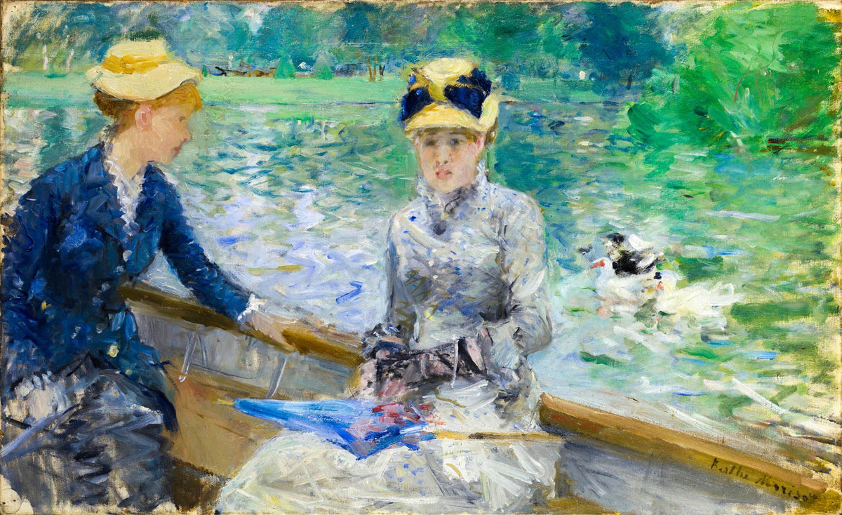 Summer's Day – Berthe Morisot, 1879, framed