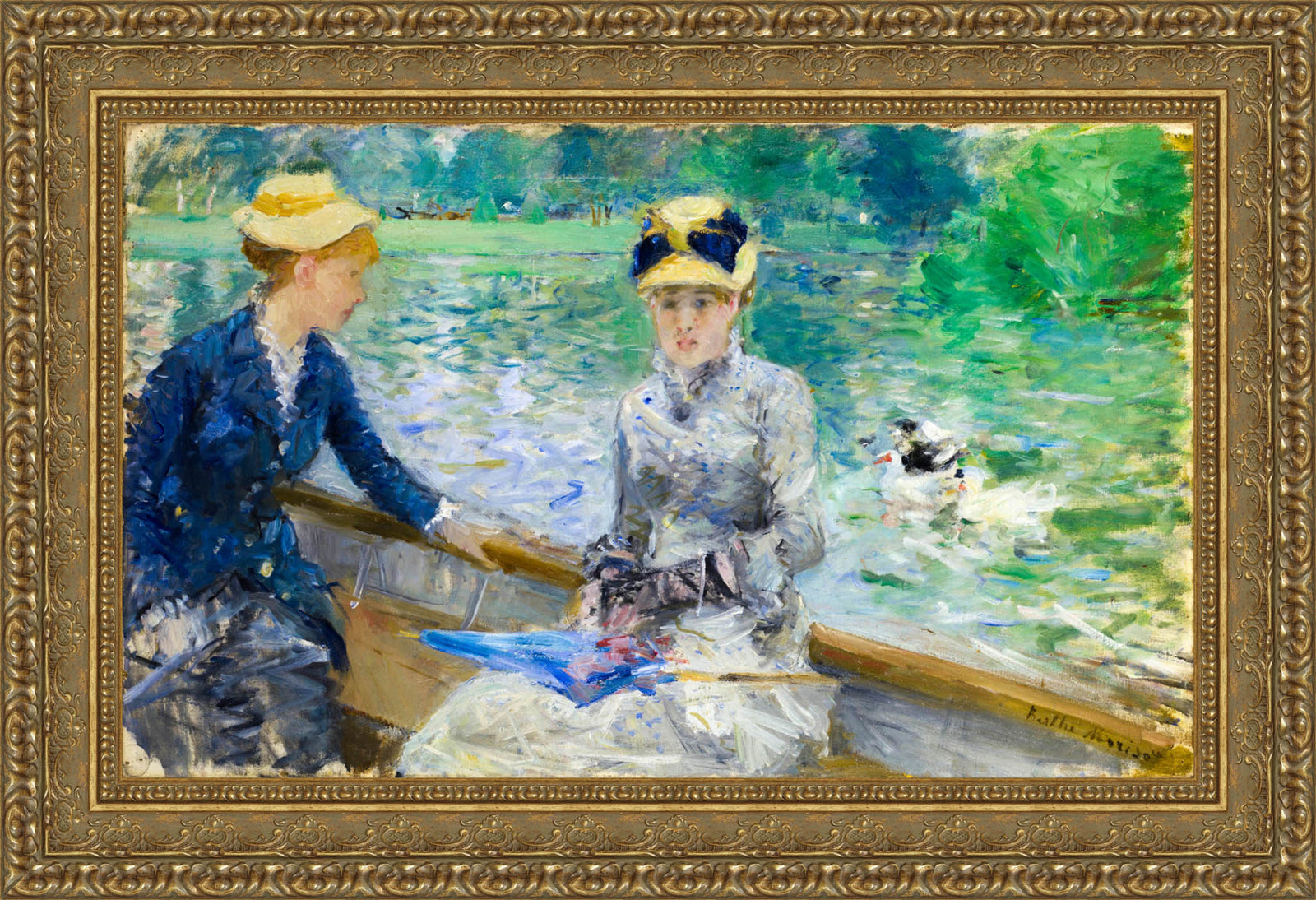 Summer's Day – Berthe Morisot, 1879