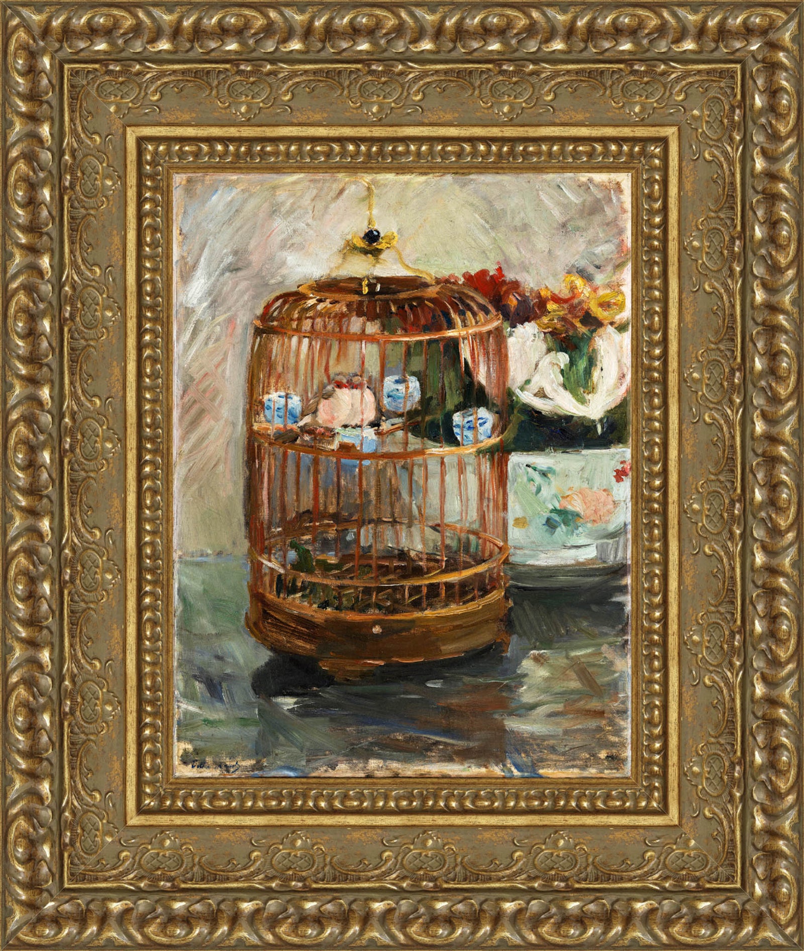 The Cage – Berthe Morisot, 1885