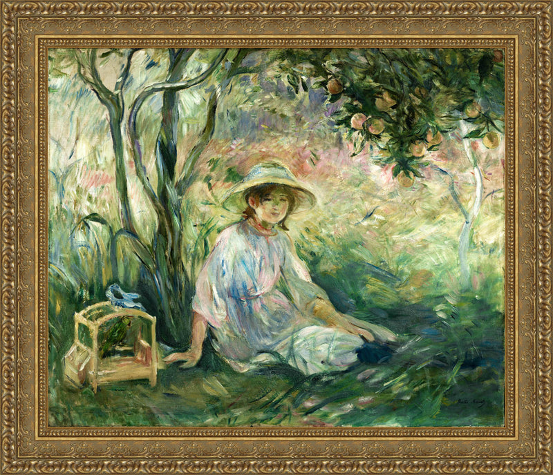 Under The Orange Tree (Sous L'Oranger) – Berthe Morisot, 1889