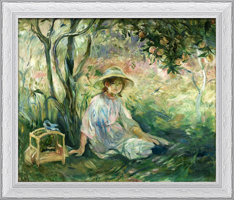 Under The Orange Tree (Sous L'Oranger) – Berthe Morisot, 1889