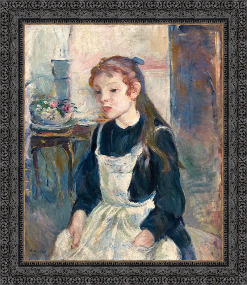 Young Girl With An Apron – Berthe Morisot, 1886