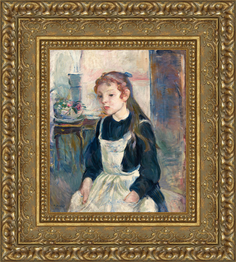Young Girl With An Apron – Berthe Morisot, 1886