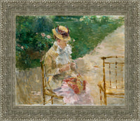 Silver frame