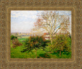 Autumn Morning at Eragny – Camille Pissarro, 1897