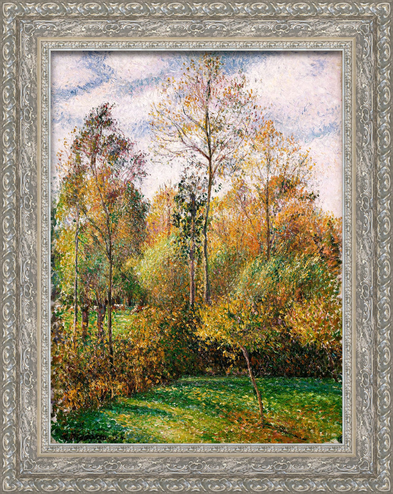 Autumn Poplars, Eragny – Camille Pissarro, 1894