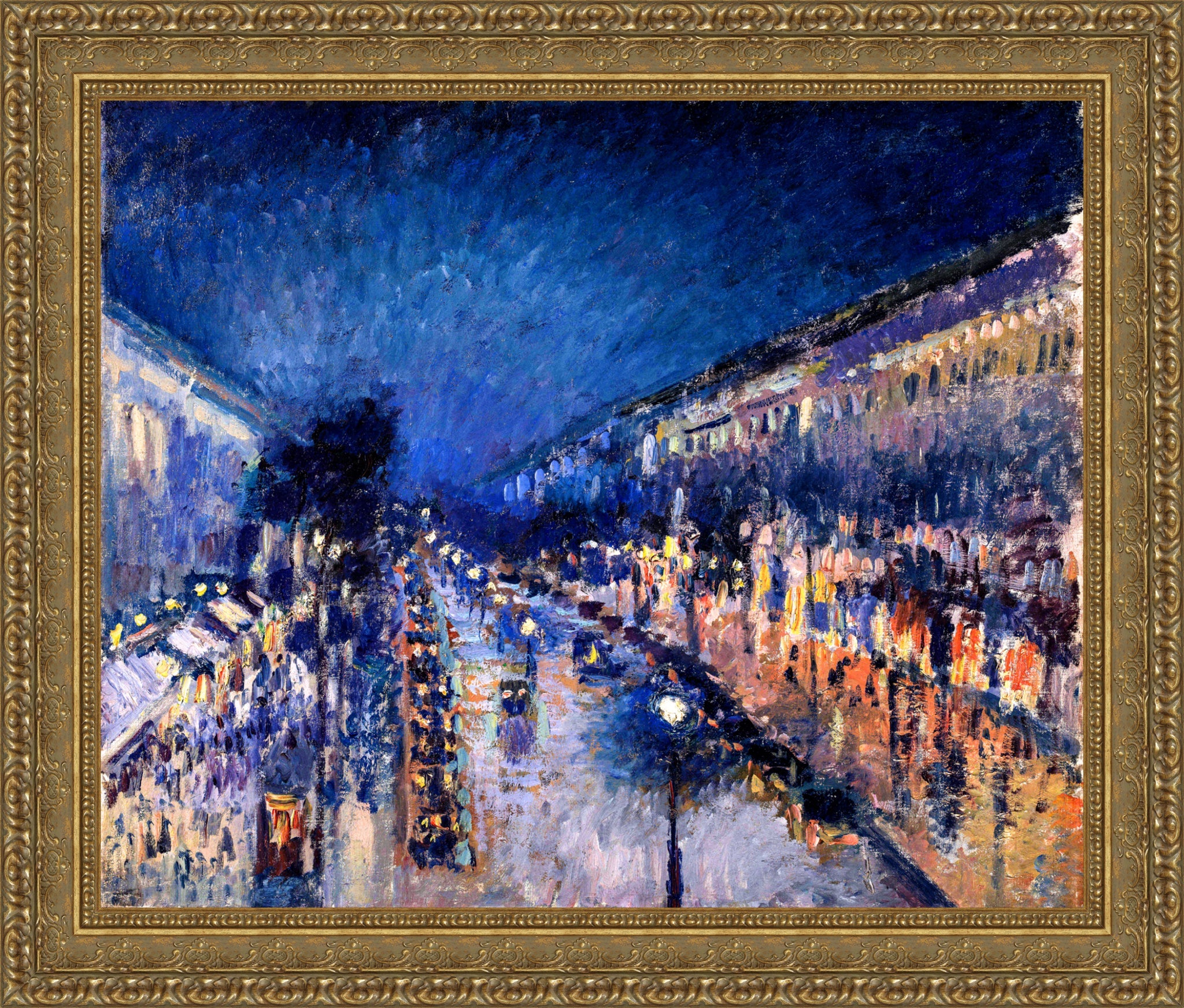 Boulevard Montmartre at Night