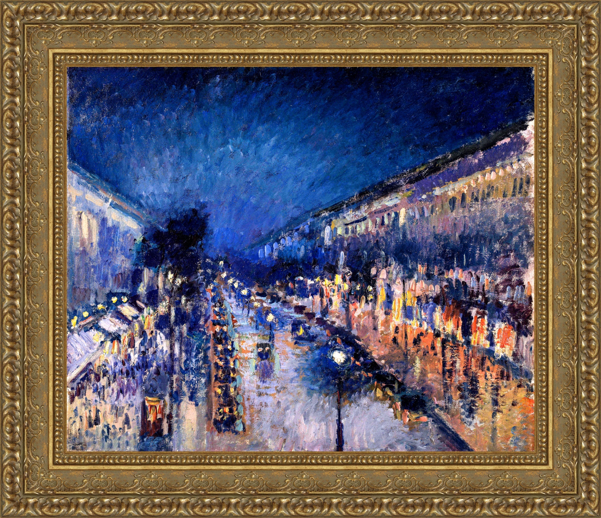 Boulevard Montmartre at Night
