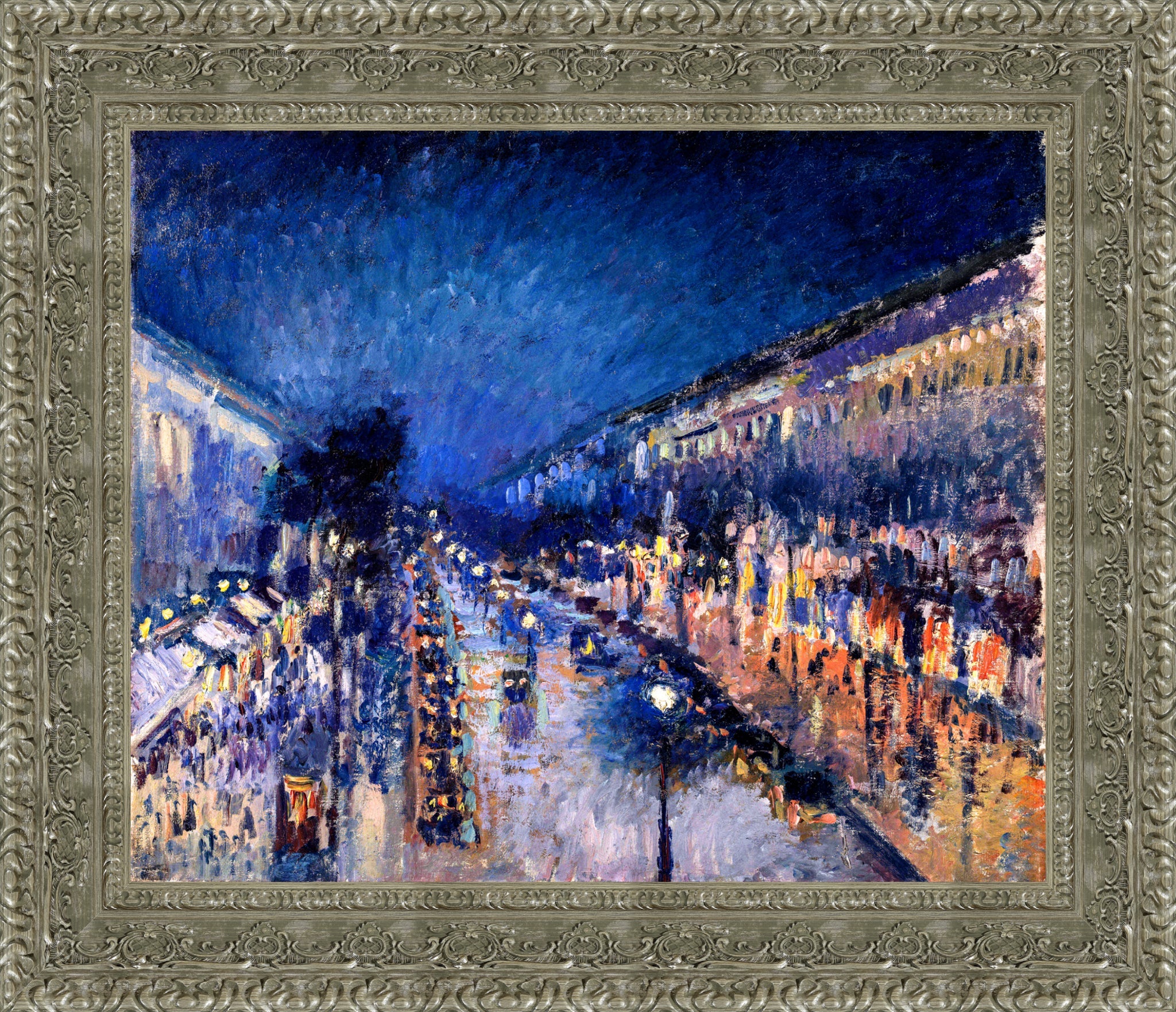 Boulevard Montmartre at Night