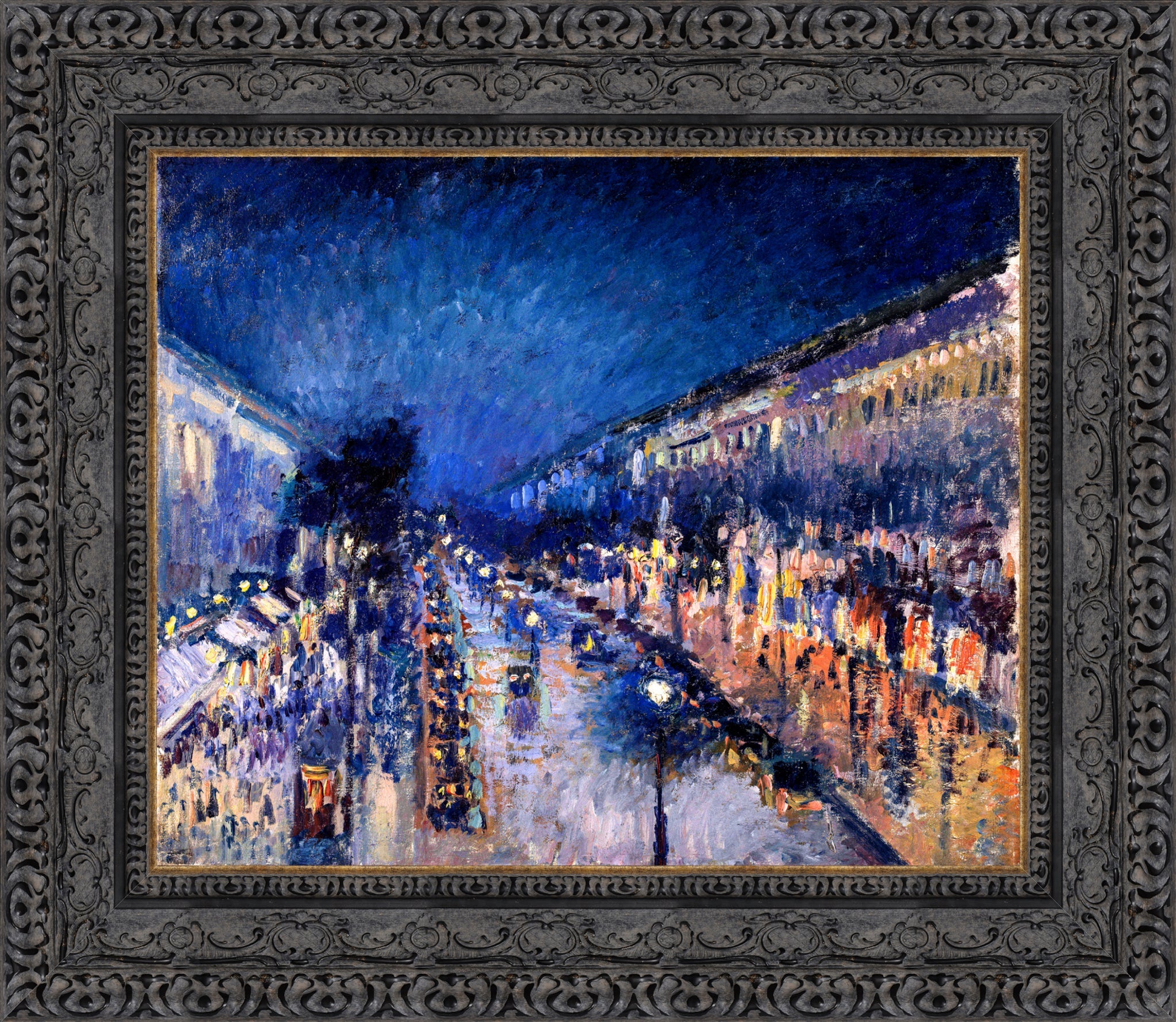 Boulevard Montmartre at Night