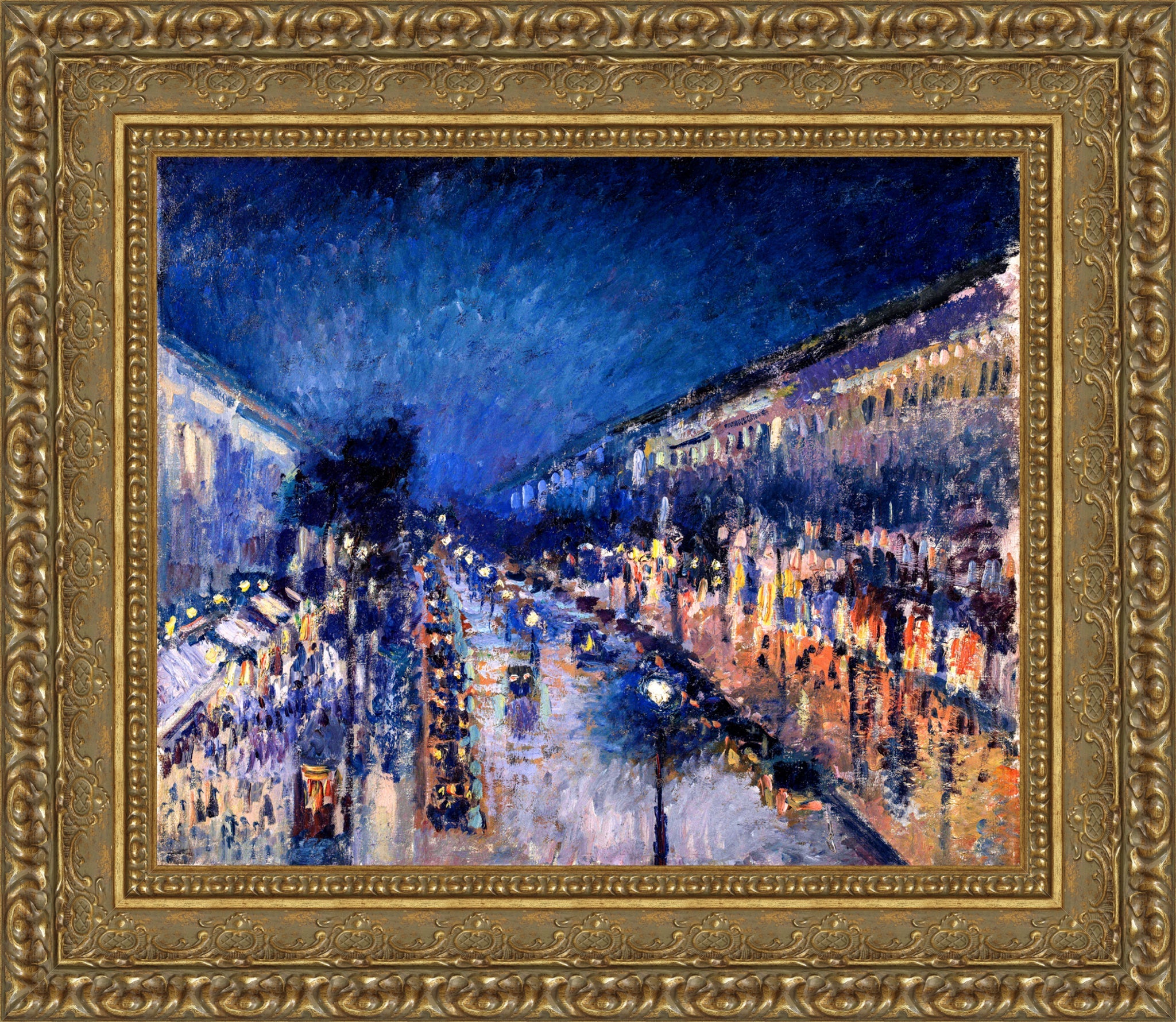 Boulevard Montmartre at Night