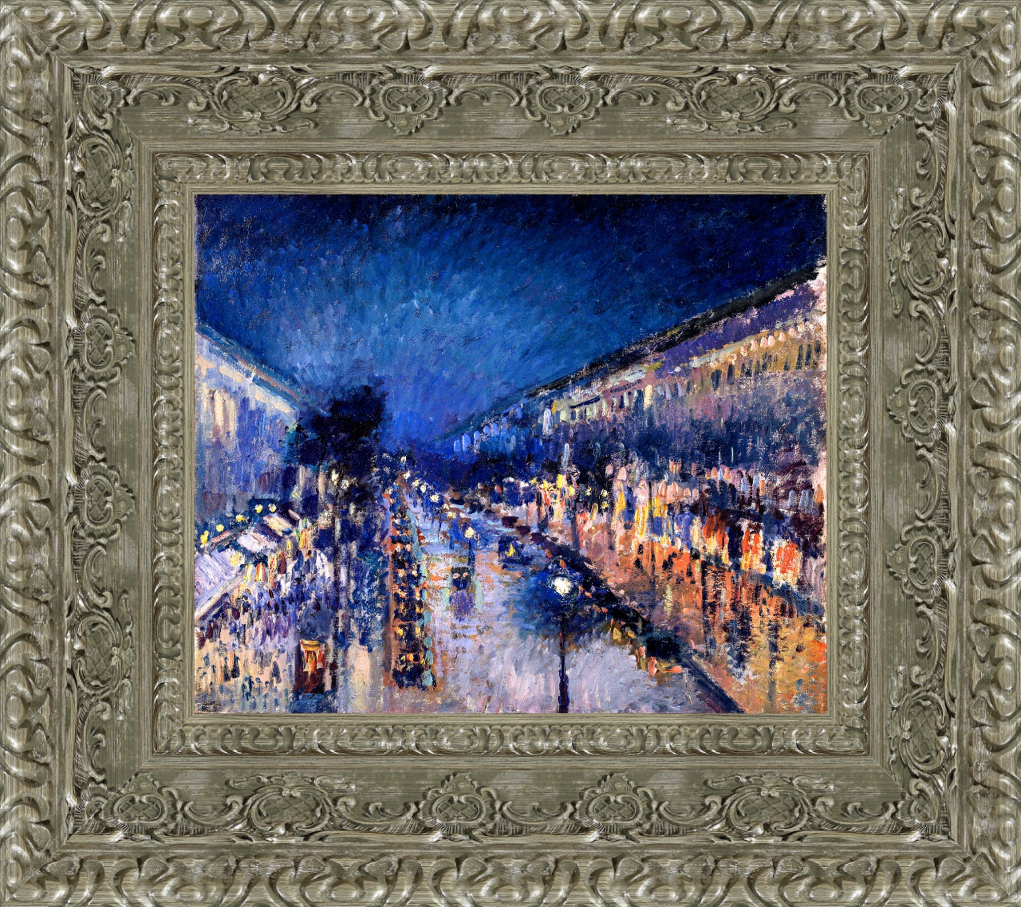 Boulevard Montmartre at Night