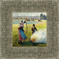 Silver frame