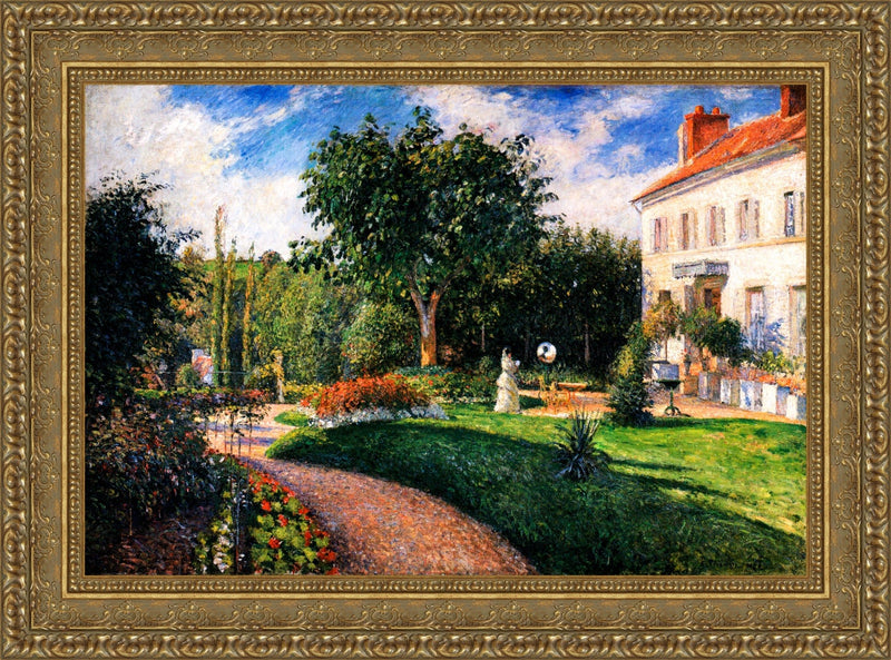 The Garden of Les Mathurins, Pontoise – Camille Pissarro, 1876