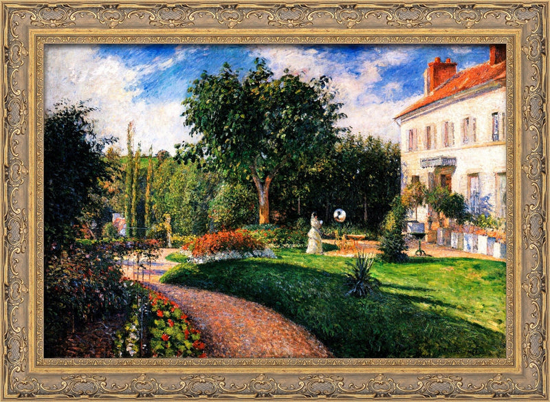 The Garden of Les Mathurins, Pontoise – Camille Pissarro, 1876