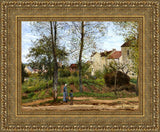 Houses at Bougival – Camille Pissarro, 1870