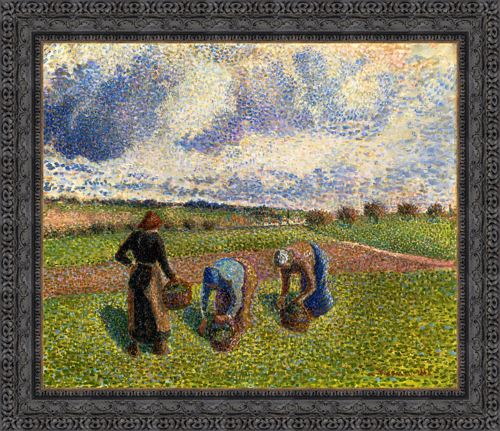 Peasant Women Gathering Herbs