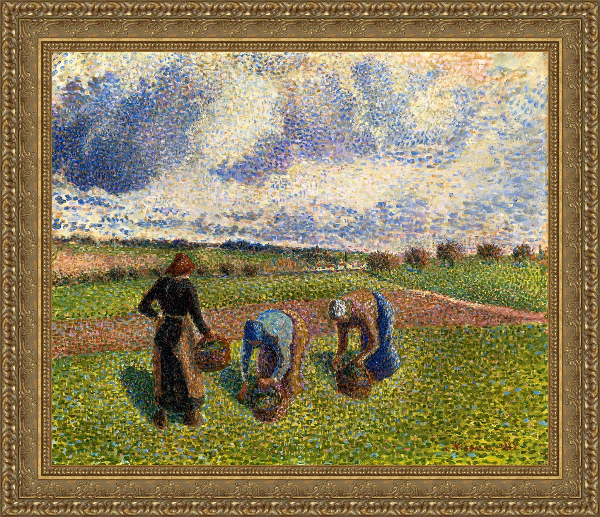 Peasant Women Gathering Herbs