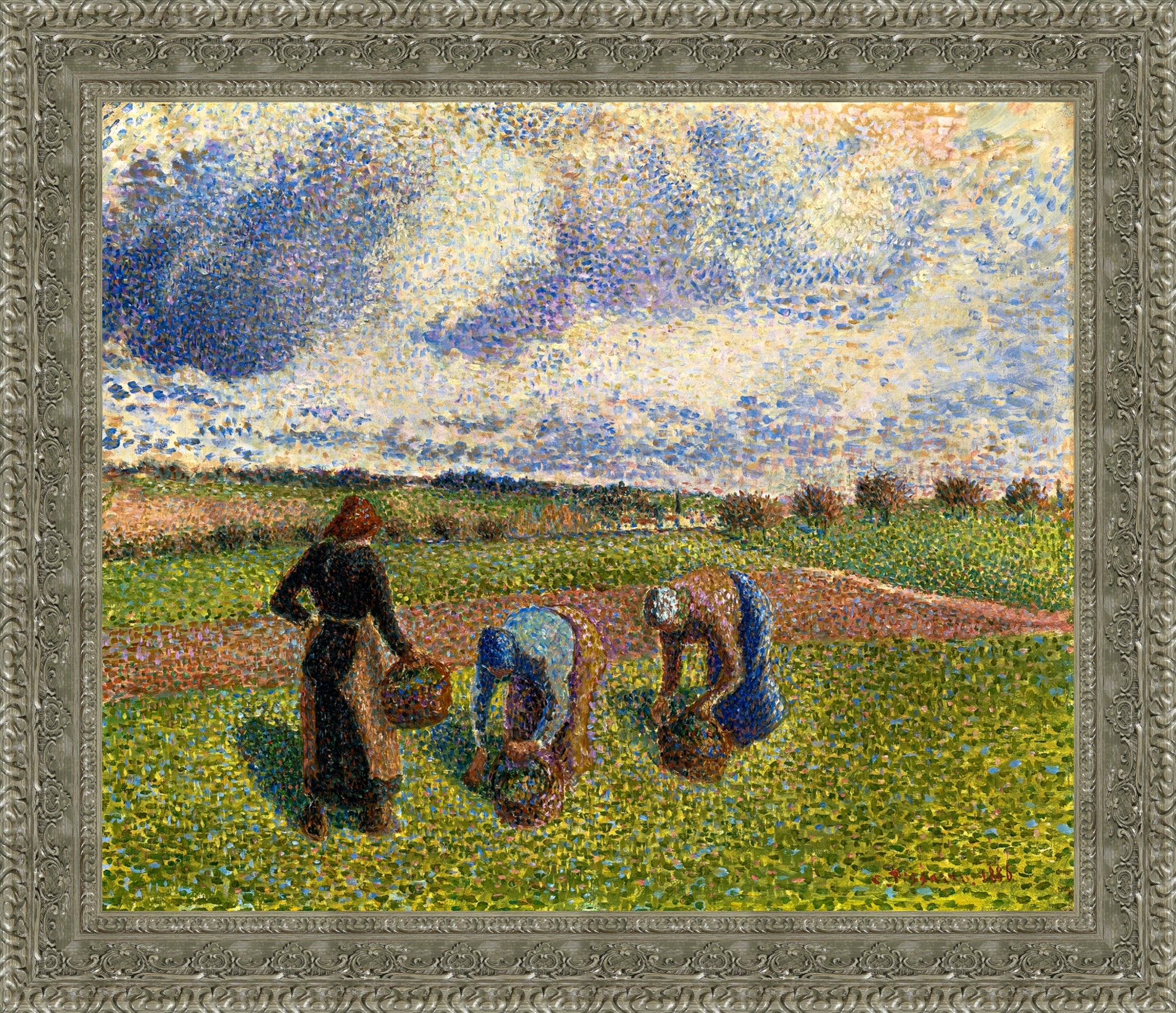 Peasant Women Gathering Herbs