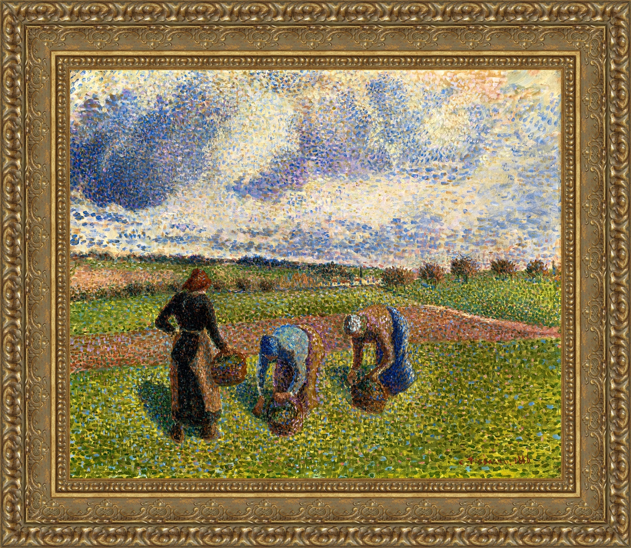 Peasant Women Gathering Herbs