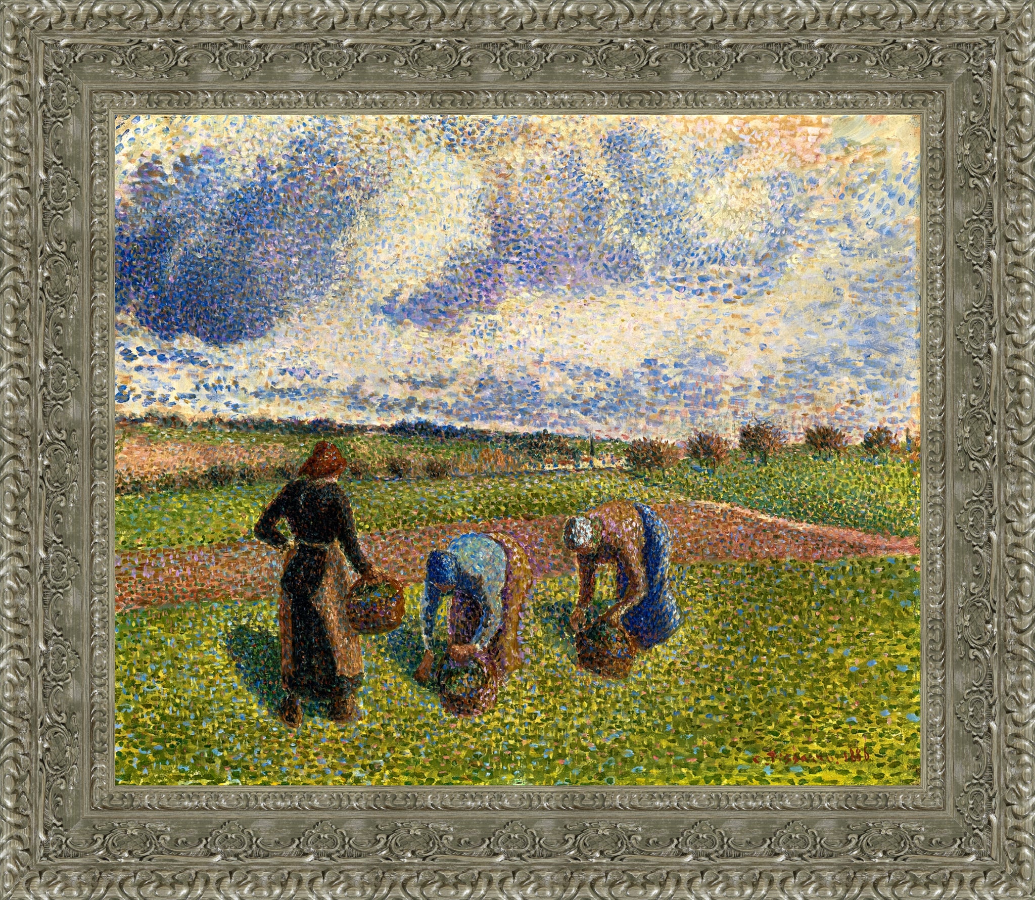Peasant Women Gathering Herbs