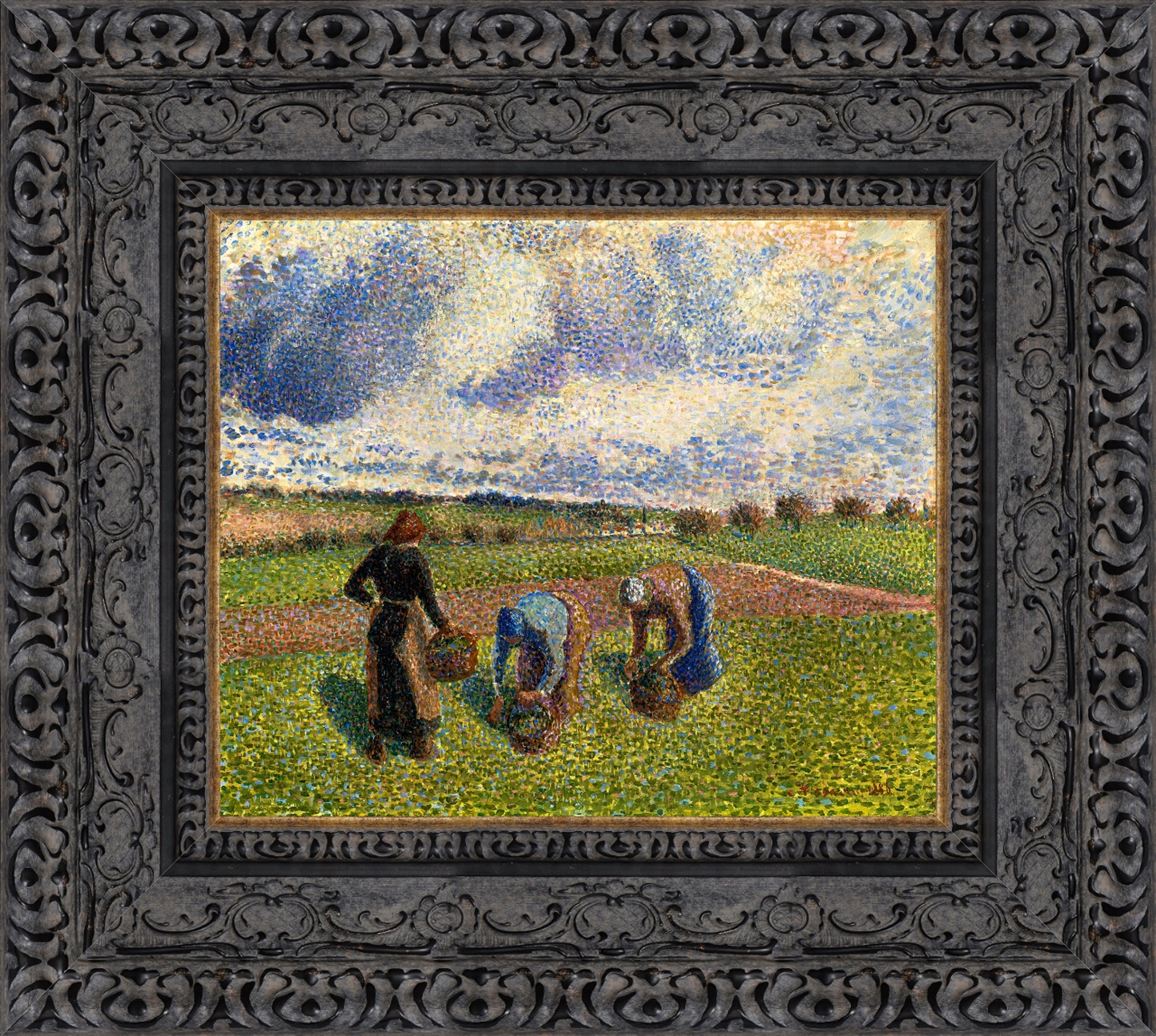 Peasant Women Gathering Herbs