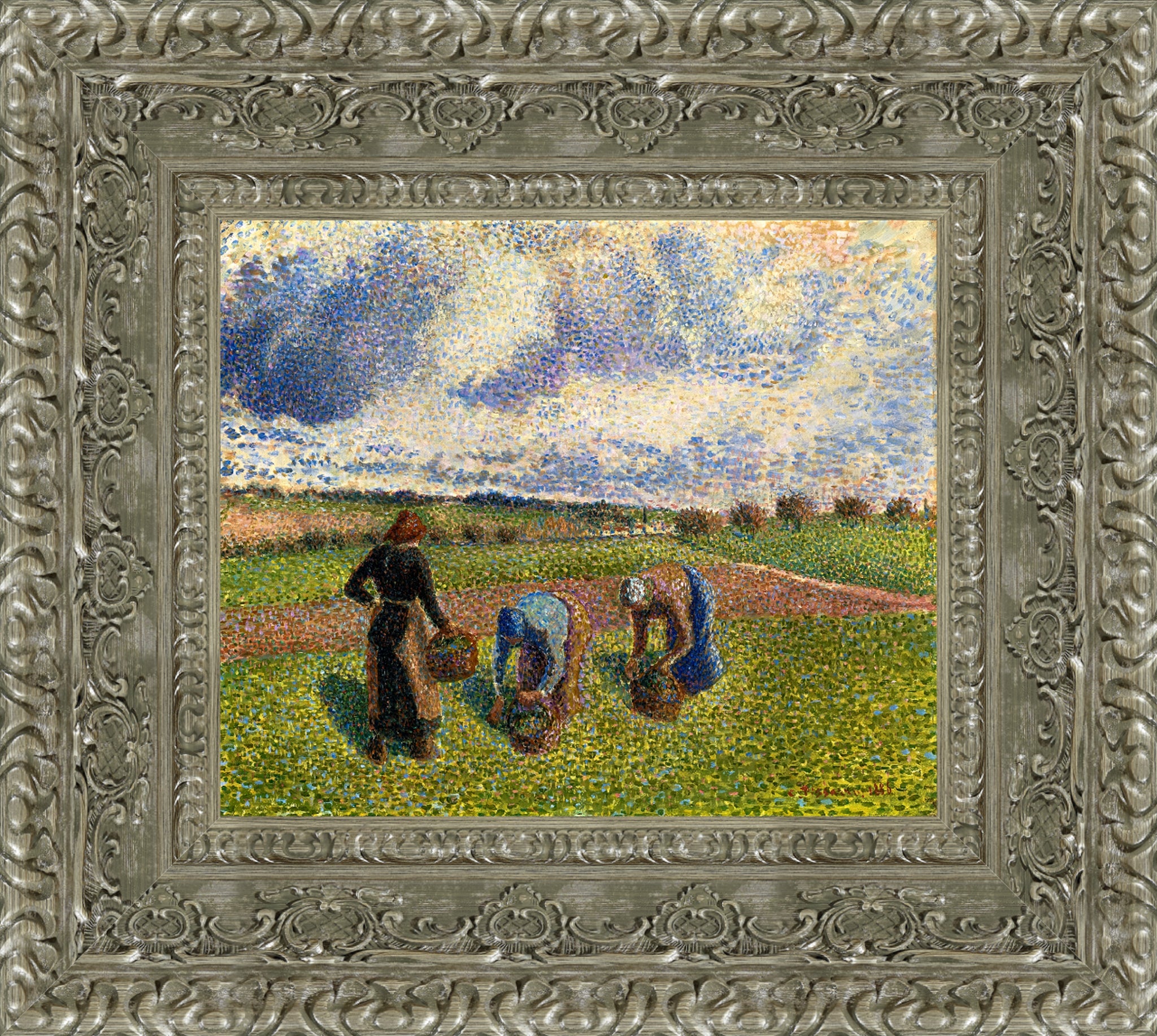 Peasant Women Gathering Herbs